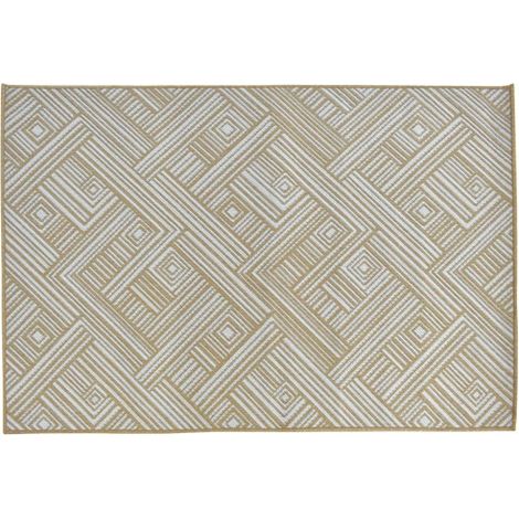 Außenläufer Teppich aus Synthetischer Wolle 115 x 180 cm Chicago - Jardiline