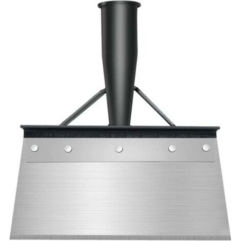 BUNTHAUS PA Pala da giardinaggio, attrezzi da giardino, pala multifunzionale per la pulizia, dispositivo per diserbo, raschietto a percussione, per spazi esterni, casa, fattoria (21 cm senza manico in (1/4)