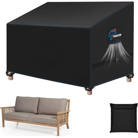 Waterproof Oxford 500D 2-Seater Garden Bench Cover (1/5)