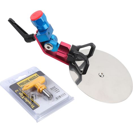 Outil accessoire de guidage de pulvérisation universel avec buse de peinture sans air 315 de 7/8 pouce. (1/5)