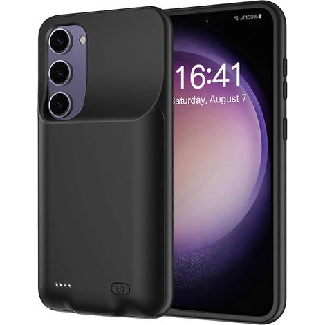 Pour Samsung Galaxy S23 10000mAh Batterie étendue TPU + ABS Étui de charge arrière de téléphone (1/5)