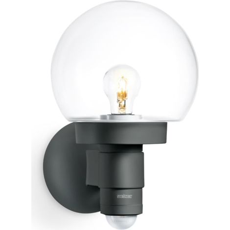 Aussenleuchte L115 Anthrazit, IP44, IR-Sensor, 240° (1/4)