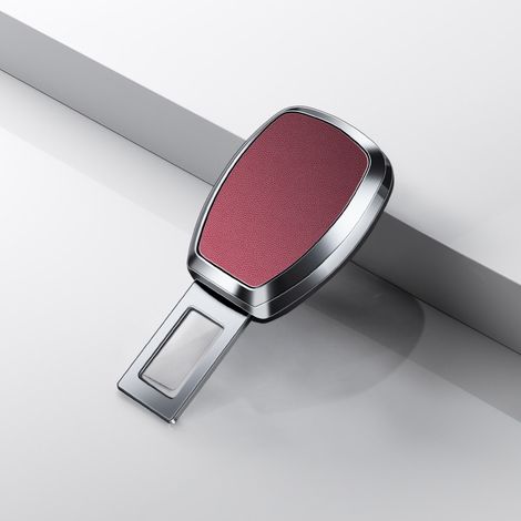 2pcs voiture ceinture de sécurité joint de fourche rallonge voiture de sécurité Dai snap - in assurance plug - in Pin - in tête de carte mousqueton rouge