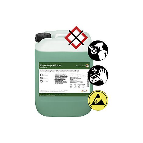 Limpiador especial IBS WAS 50.900 20L (concentrado de limpieza industrial y de máquinas) (1/5)