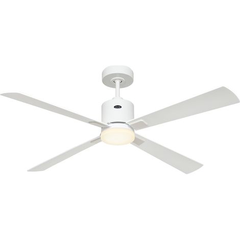 Ventilador de techo ECO CONCEPT 132 blanco - blanco/gris claro WiFi con luz (1/2)