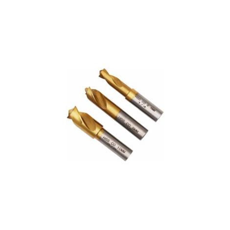 Crezuo Kobalt-Titanstahl-Schneid- und Punktschweißbohrer-Set (1/4)