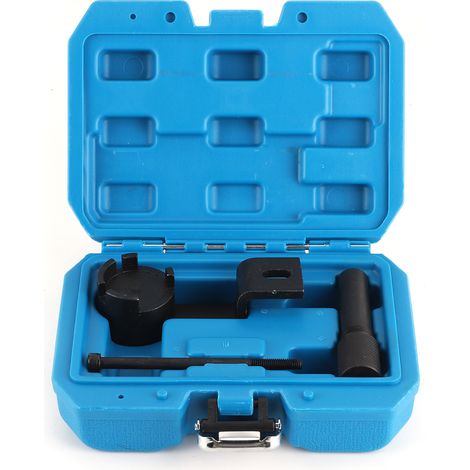Kit 3 outils calage distribution moteur compatible Jeep 2.8 CRD 2008-2011 blocage vilebrequin VM9991 VM9992 (1/5)