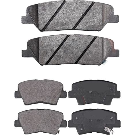 KIT PASTIGLIE FRENO ANTERIORI E POSTERIORI compatibile con KIA CERATO 2 VOLUMI / CODA SPIOVENTE , 3 VOLUMI (LD) / PASTIGLIE FRENANTI AUTO OEM FDB4014,FDB638 / SOSTITUZIONE DIRETTA / BASSA POLVERE / SI