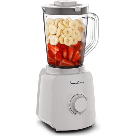Moulinex Blendforce Essential LM410B 1,85 l Sport-Mixer 450 W Grau
