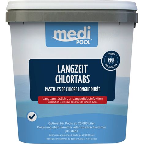mediPool - Langzeit- Chlor Tabs 200 g 5,0 kg (1/2)