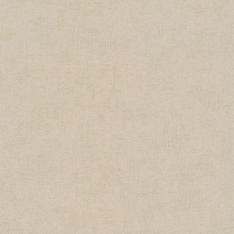 Papier peint uni beige Tapisserie moderne effet textile pour cuisine Papier peint auto-adhésif idéal pour chambre et salon (1/4)