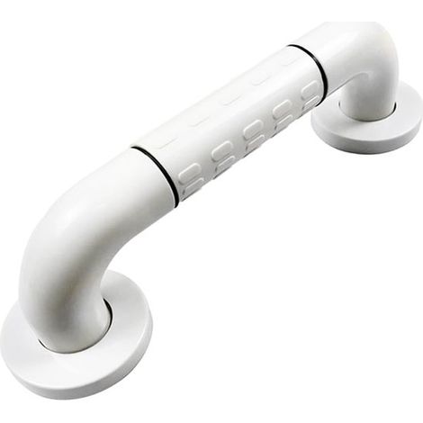 Ringhiera di sicurezza con semplice sistema di guida a corda, dispositivo di sicurezza per la doccia, maniglione antiscivolo per l'accesso al WC, ringhiera per bagno in acciaio inox, WC con protezione (1/5)