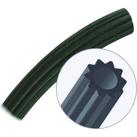 Tondino Gomma Fissa Zanzariera Profilo Linea C ø 4,5 mm - Bobina 75 mt - SANGIORGIO