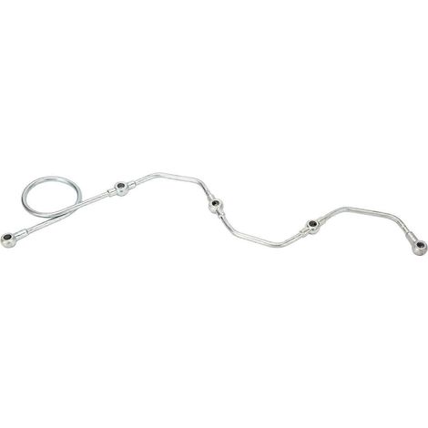 Kraftstoffrücklaufleitung für Einspritzdüsen, Edelstahl, 8, 97020937, 1, Kraftstoffrücklaufleitung für 4BG1-Motor (1/4)