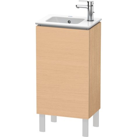 Mueble bajo lavabo Duravit L-Cube, vertical, 1 puerta, apertura a (1/3)