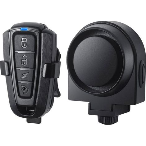Alarme anti-vol, alarme intelligente avec télécommande sans fil, pour vélo/moto/véhicule électrique/scooter