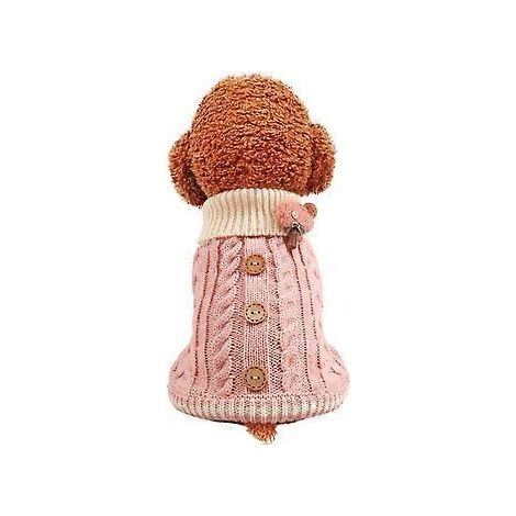 S,Chien Hiver Pull für Petits Chiens vtements Chiot Pull Chien Fille Pull Animal Chiot Chat Chien Chaud Pull Pull Tricots Manteaux