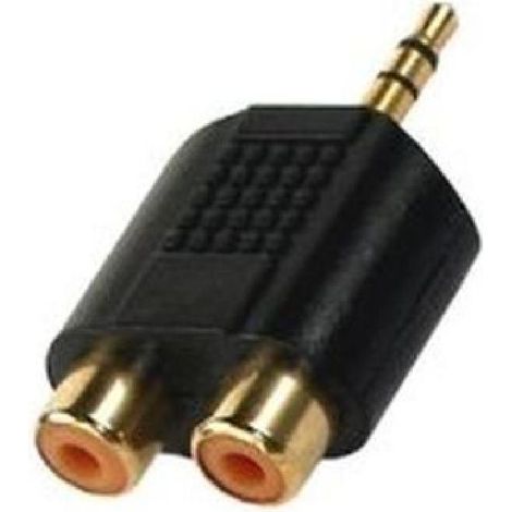 Adaptateur Jack 3.5 Male 2x RCA Femelle