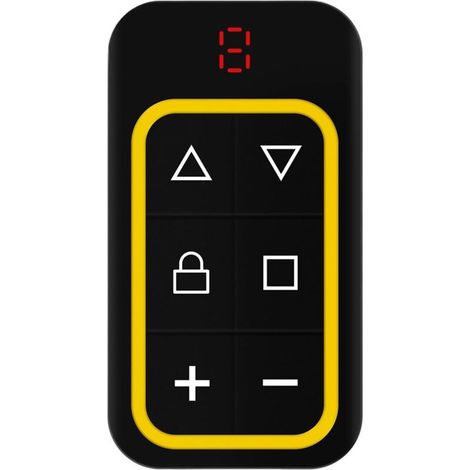 Bardusch-Télécommande 6 boutons – Ouvre-garage maison/extérieur/appartement, sécurité propriété, accès quotidien (1/5)
