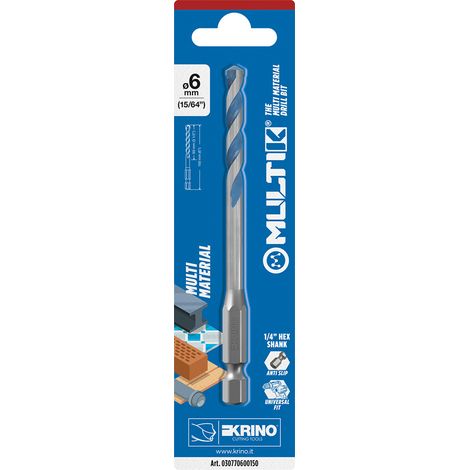 PUNTA MULTIMATERIALE 'MULTIK' Ø 5 x L.150 mm - cf. da 1 pezzo