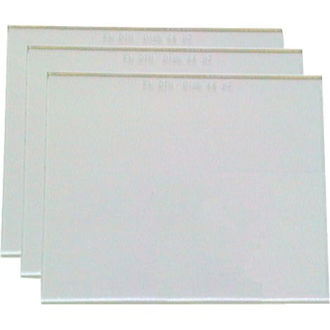 Vorsatzglas DIN 90x110mm klar 10 Stk