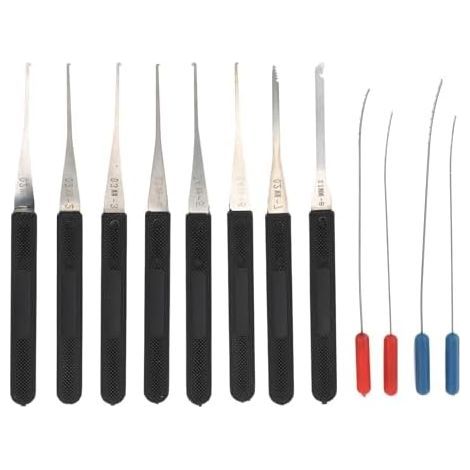 12-piece tool kit for removing and replacing broken keys - Extractor tool for repair and maintenance (1/5)