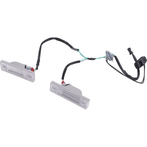 Ensemble de bouton de commutation de déverrouillage de coffre, lampe de plaque d'immatriculation 9039465 pour Orlando 2012 – 2014-Crezuo (1/5)