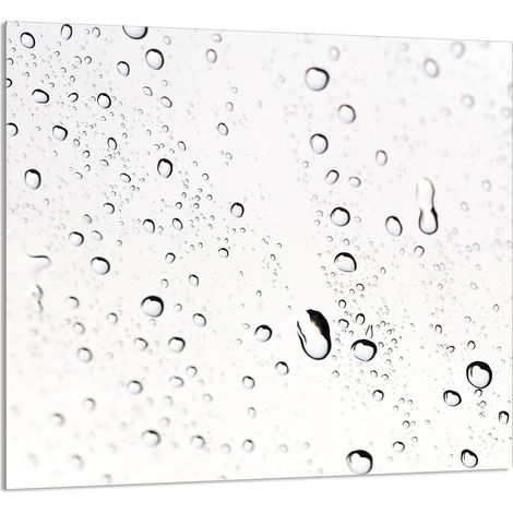 PANEL DE VIDRIO PARA COCINA 65x60 Gotas (1/5)
