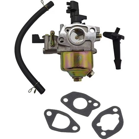 Carburateur compatible avec Honda GX140, GX160 sans cuve de pré-filtre avec robinet (1/3)