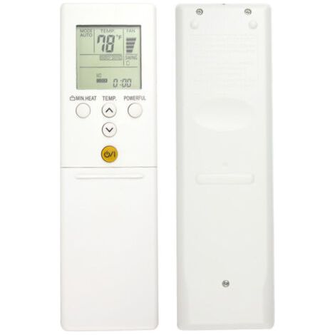 royaluxe-– Télécommande de climatiseur Fujitsu AR REM1U – Double affichage Fahrenheit/Celsius – Conception coulissante – Matériau ABS durable (1/4)