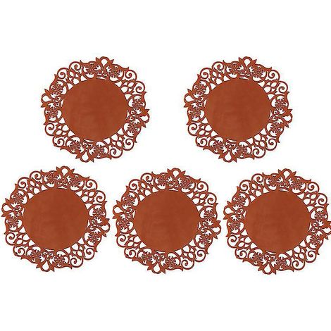 Lot de 5 sous-verres en silicone (1/3)