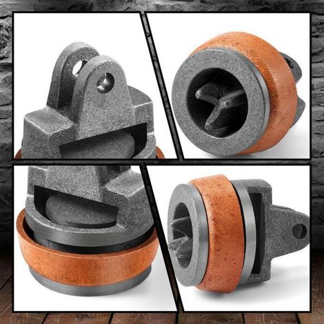 Pistons de rechange pour pompes à main, pièces de rechange pour pompes à main, ensemble complet avec manchette en cuir, Étiquette (1/4)