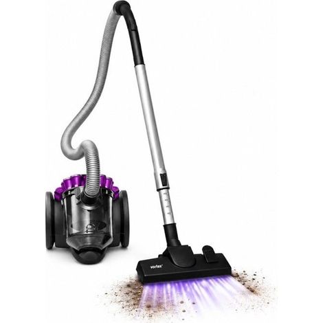 Vortex Z Ii Black - Aspirateur Traîneau 1.5l Sans Sac 700 W Avec Filtre Hepa (1/5)