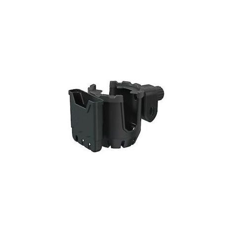 2-in-1 Multifunktionaler Fahrradflaschenhalter, Handyhalter, Universal-Kinderwagen-Becherhalter (Schwarz) - Crezuo