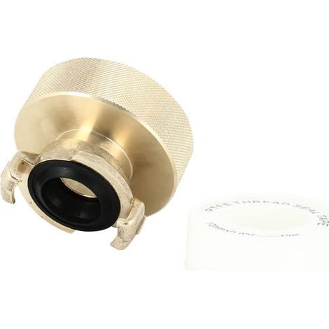 Raccord cuve eau S60X6 laiton - Raccord express mâle (1/5)