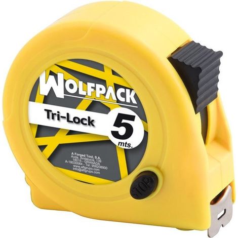 Flessometro Magnetico Giallo Con Freno 5 Metri/19 mm. (1/2)