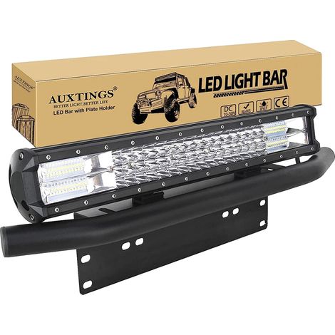Barra de luz LED, patrón de haz combinado, diseño impermeable, soporte inalámbrico de 20 pulgadas (1/2)
