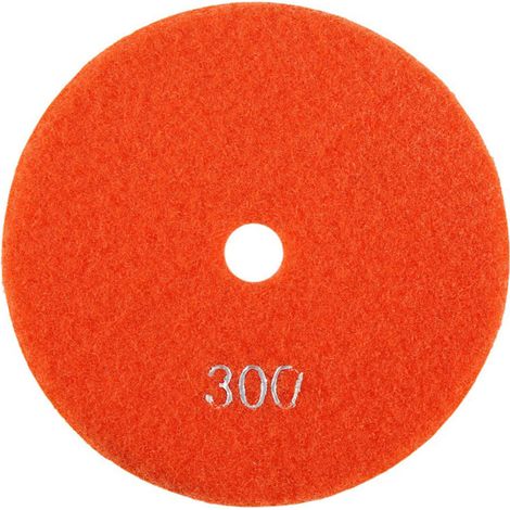 Disques de polissage diamantés humides de 125 mm (5 pouces) pour granit, béton et marbre (300) (1/3)