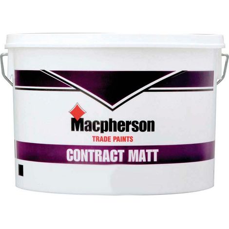 Macpherson Contract Matt 10L Brilliant White