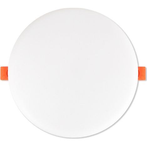 Panneau lumineux rond sans cadre à ouverture libre, lumière blanche chaude, 10W-36W, ensemble de 4 pièces pour plafond (1/5)
