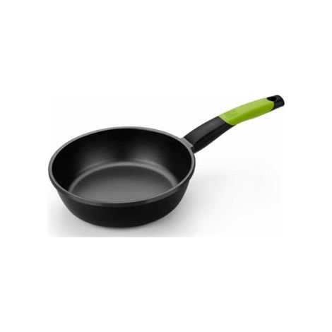 Bra Prior Frittierpfanne Ø24 cm aus antihaftbeschichtetem Aluminiumguss für alle Herdarten