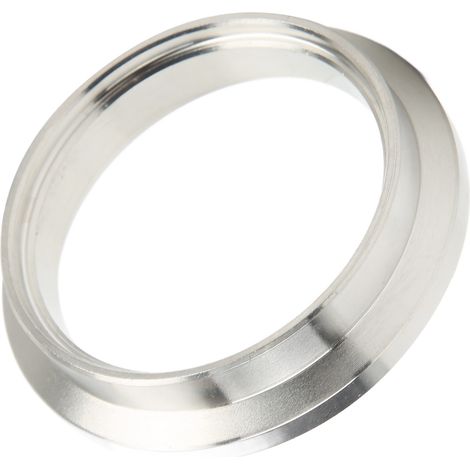 Bride de sortie de soupape d'échappement circulaire argentée en acier inoxydable 44 mm, de remplacement pour soupape d'échappement Tial MV-R. (1/5)