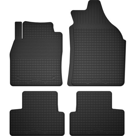 Tapis de sol en caoutchouc, lot de 4, universels pour : Peugeot 3008 II crossover (2016-)