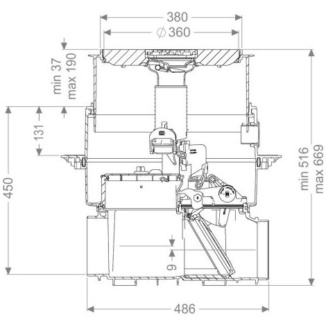 KESSEL 24000S-RBK Kit gros œuvre