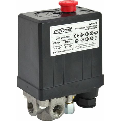 Interruttore di pressione awtools pressure switch regolatore 12 Bar
