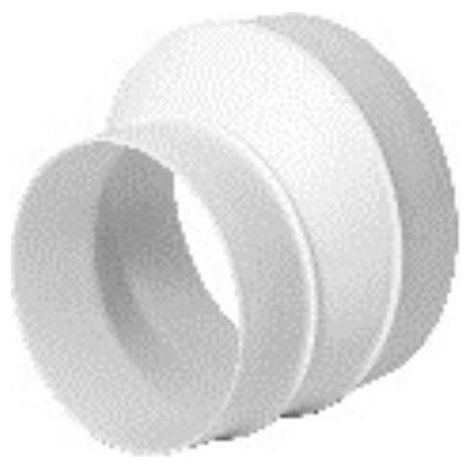 Adattatore ventilazione europlast d125-100mm canali rigidi facile installazione