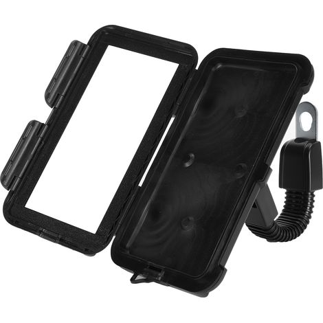 Support Smartphone Moto Étanche pour Guidon - Pochette Téléphone Vélo Anti-Pluie