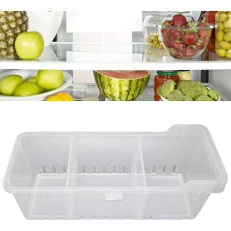 Boîte de rangement pour réfrigérateur en PET, organisateur alimentaire, boîte de conservation pour réfrigérateur, petit format (1/5)