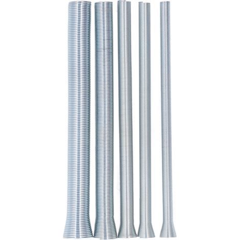 Rohrbiegeset mit Feder für dünnwandige Kupfer- und Aluminiumrohre: 5/8 Zoll, 1/2 Zoll, 3/8 Zoll, 5/16 Zoll, 1/4 Zoll (1/5)