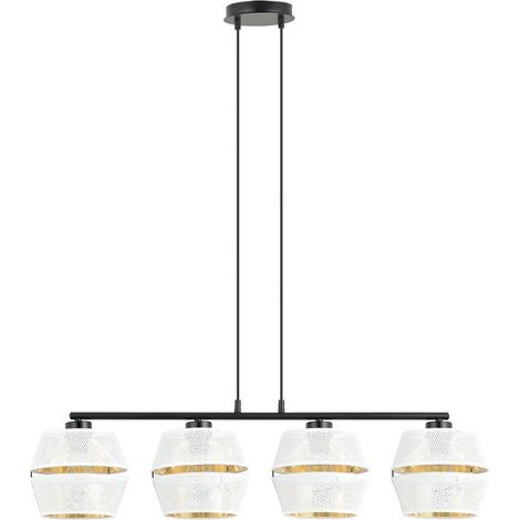 Lámpara colgante Venice Blanco (4 luces)